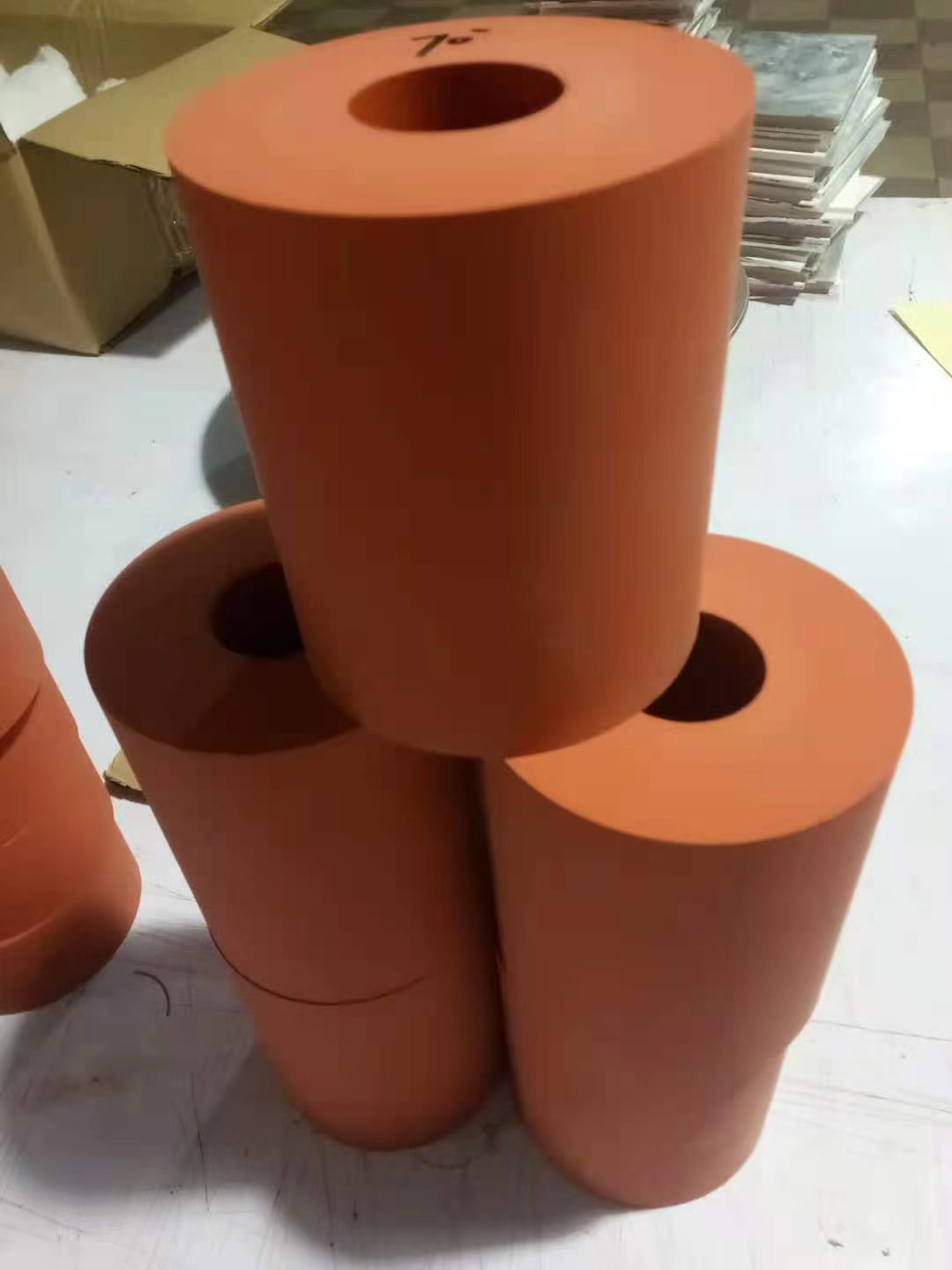 silicone rubber roller