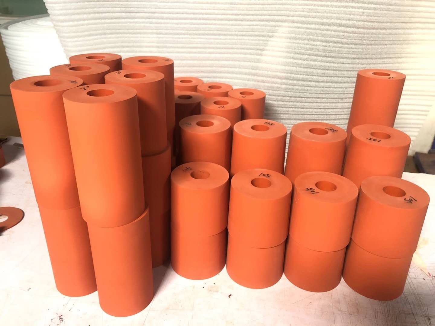 silicone rubber roller