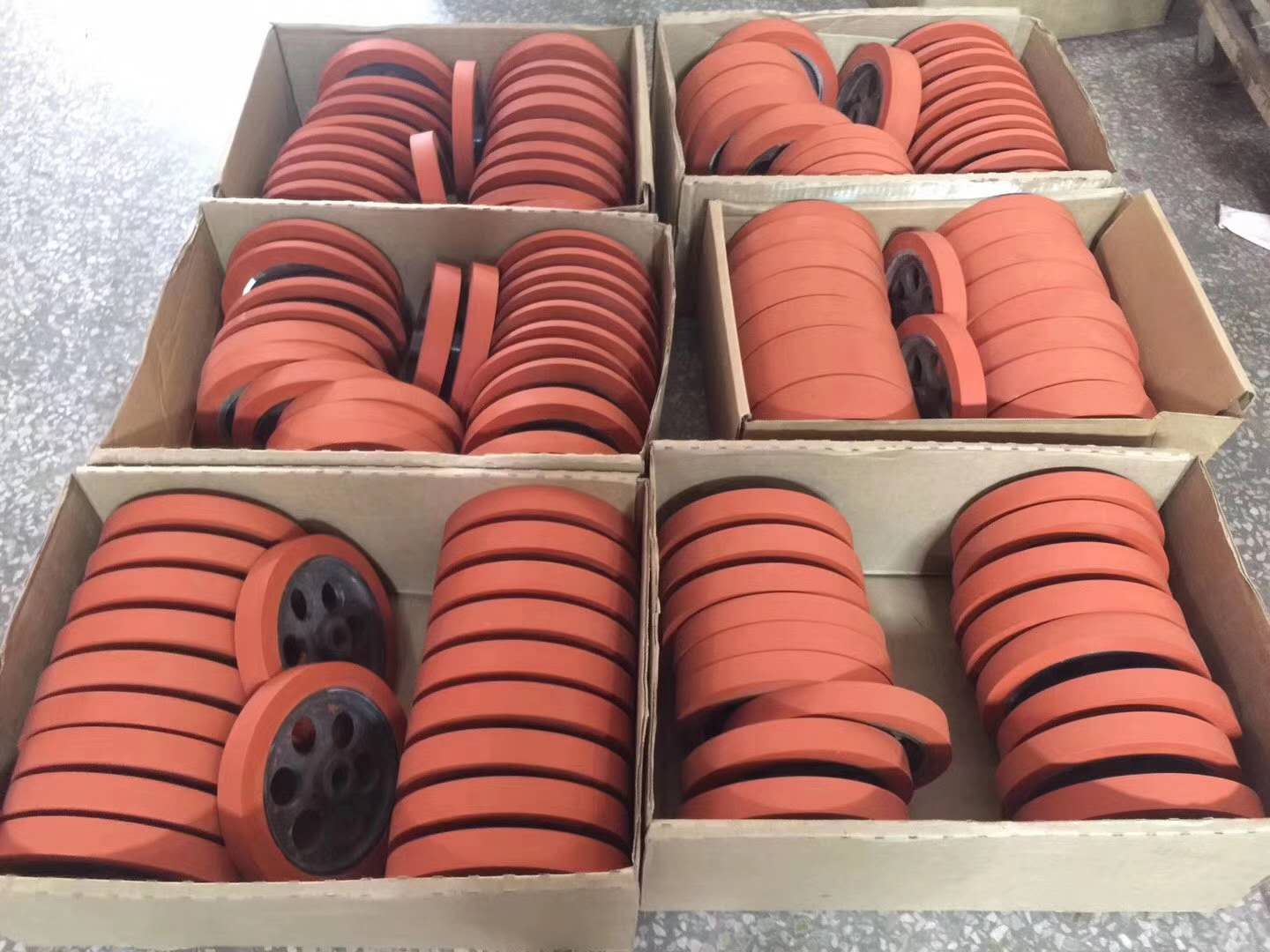 SILICONE RUBBER ROLLER