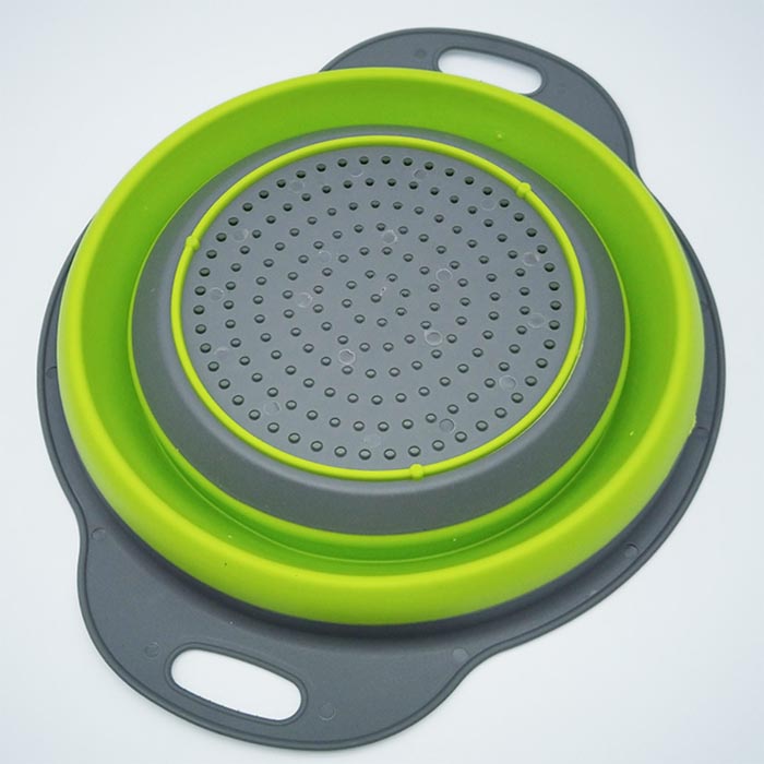 Foldable silicone drain basket-1