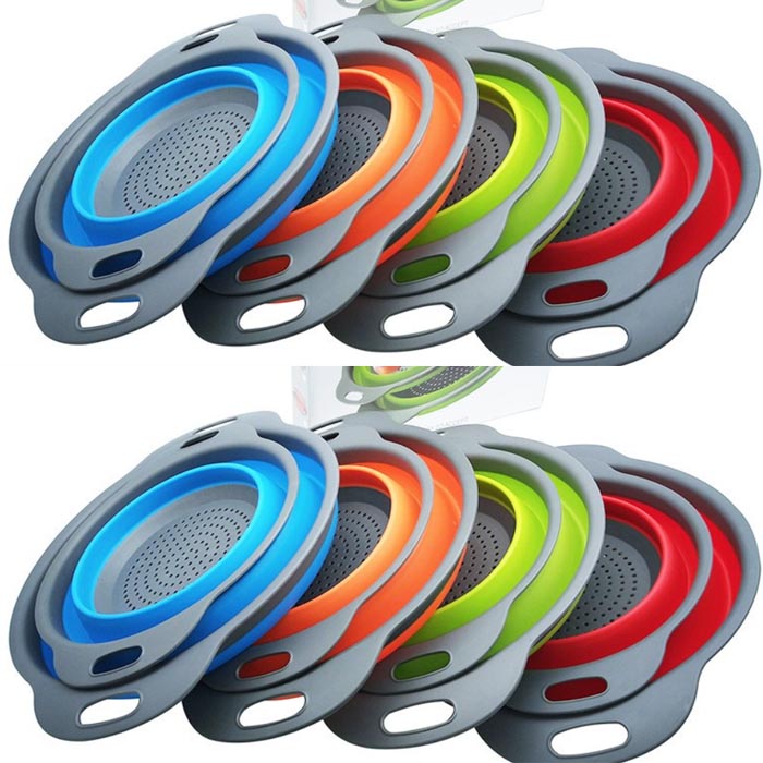 Foldable silicone drain basket-6