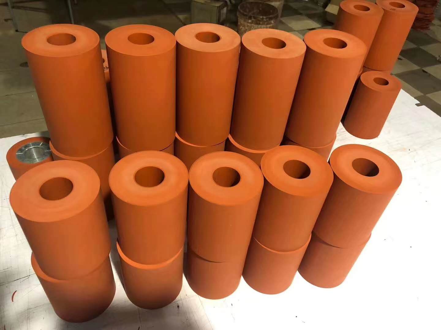 Heat press machine silicone rubber roller (4)