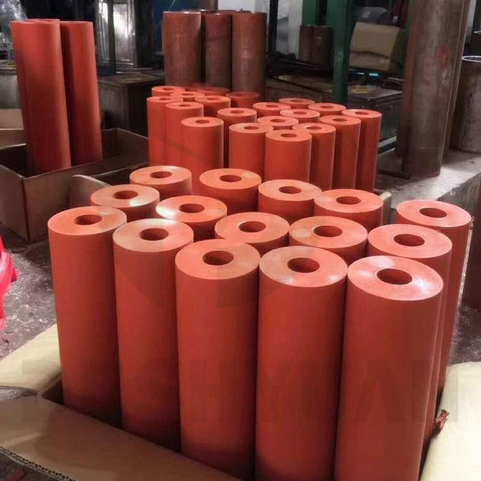Heating transfer silicone rubber roller-3