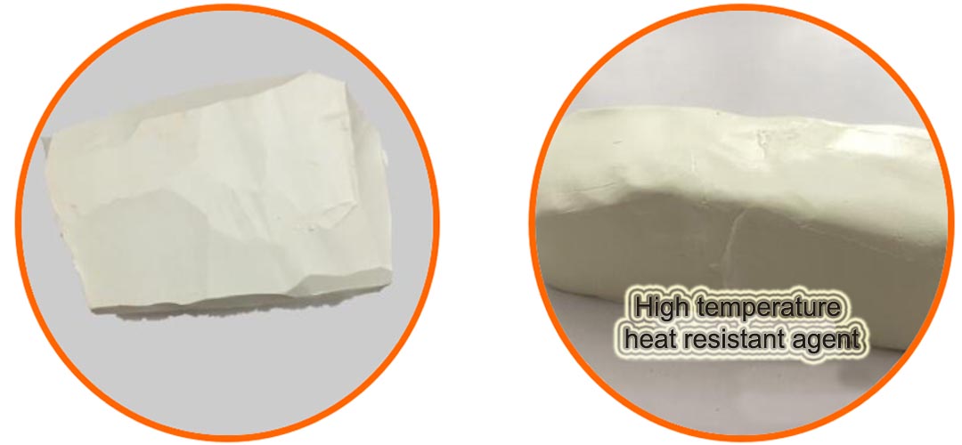High temperature heat resistant agent for silicone rubber roller-1