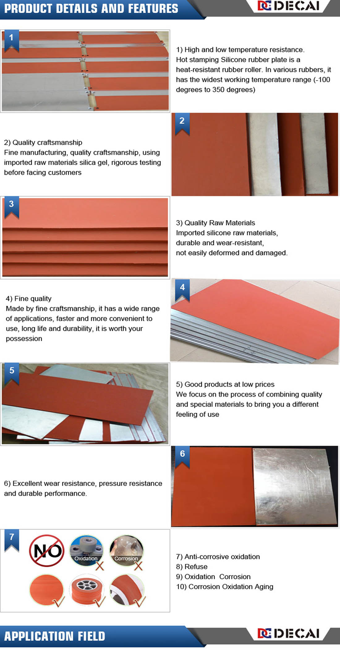 Hot Stamping Silicone Rubber Plate-2