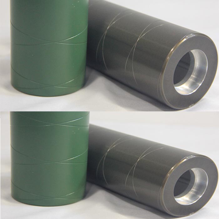 Maintenance method of aluminum guide roller