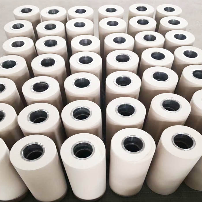 Nitrile rubber roller for plastic pellet machine-1