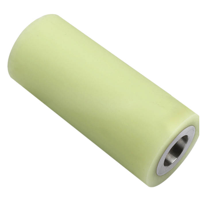 Nitrile rubber roller for plastic pellet machine