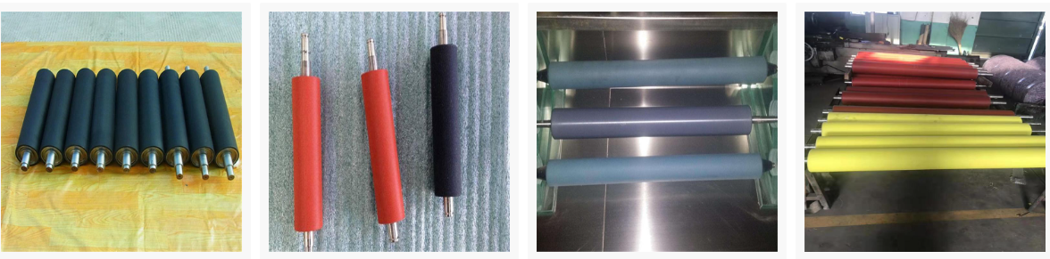 Nitrile rubber wheel rubber roller manufacturers custom EPDM rubber roller