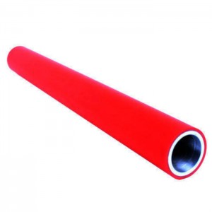 Orange Red Polyurethane Rubber Roller