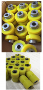 Polyurethane PU Rubber Roller for industrial machines