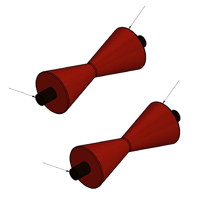 Polyurethane V roller-4