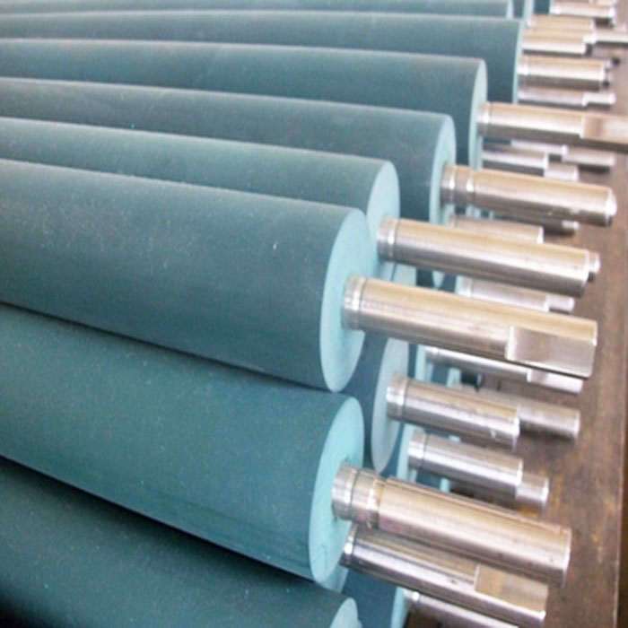 Polyurethane rubber roller for sales