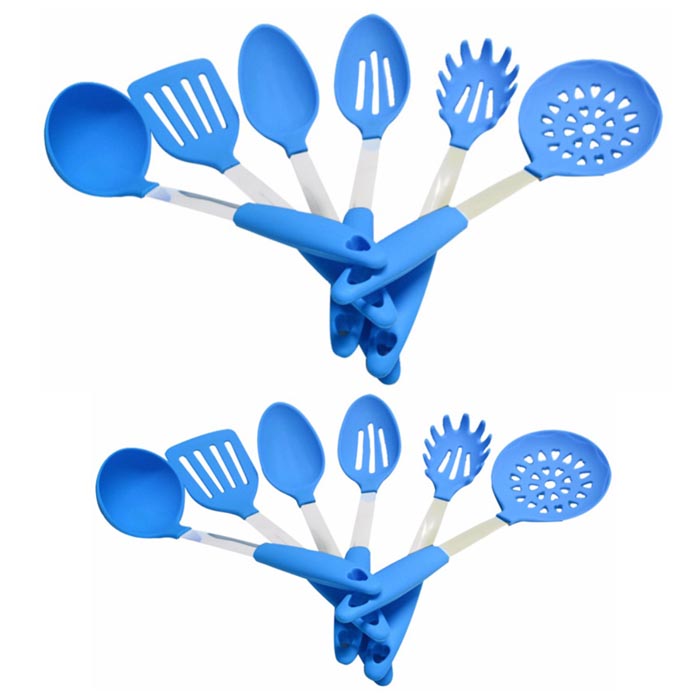 Silicone tableware cutlery spoon knife fork-2