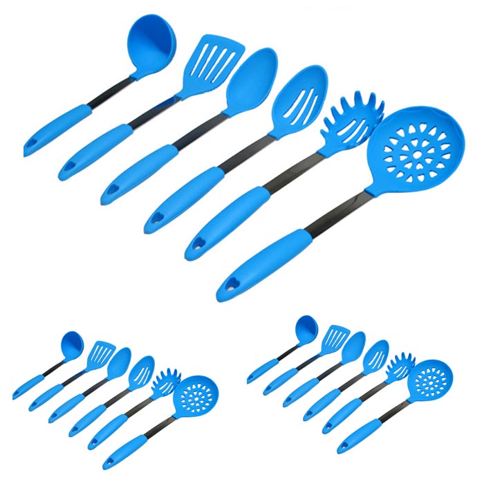 Silicone tableware cutlery spoon knife fork-3