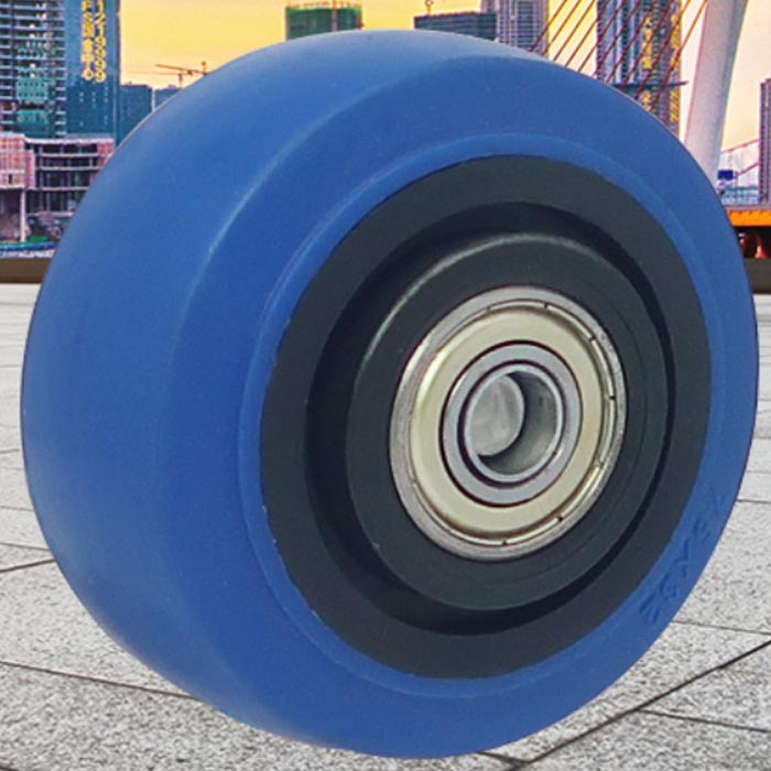 elastic rubber wheel-3