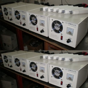 electrostatic static generator for film edge pinning system machine