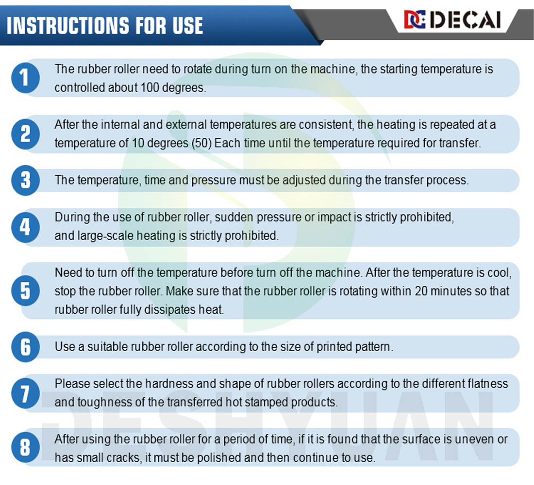 heat transfer silicone rubber roller-11