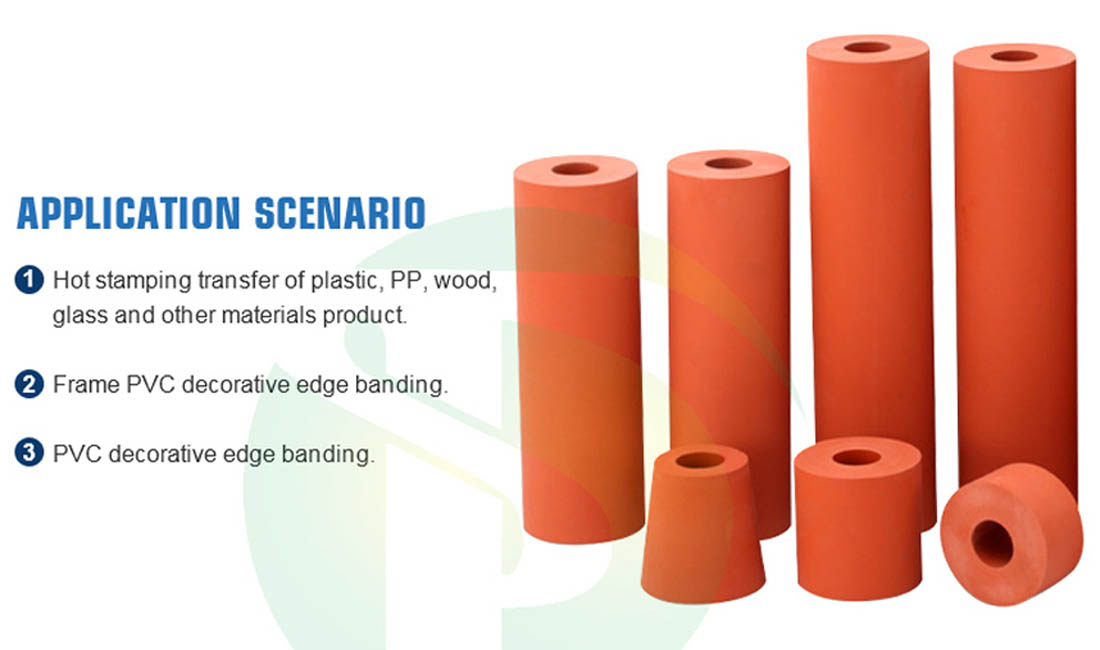 heat transfer silicone rubber roller-3