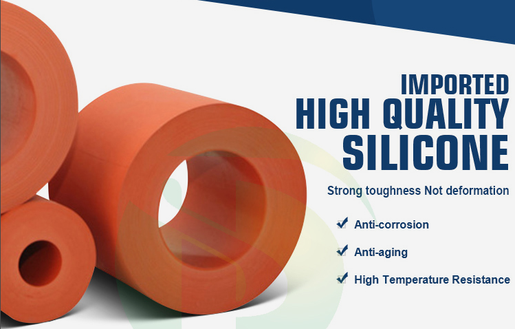 heat transfer silicone rubber roller