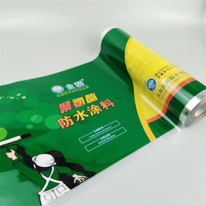 China factory pet film printer heat transfer plastic roll package film for bucket