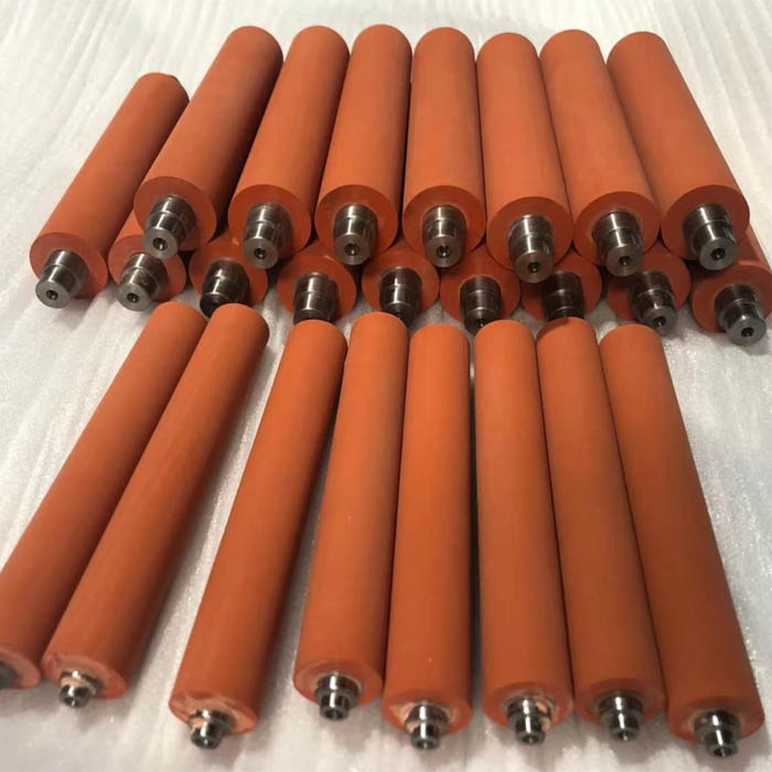 PU Roller Laminating rubber Rollers with steel shaft