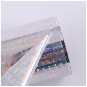 China holographic heat transfer film laser material transfer sticker heat transfer pet film for laser printer