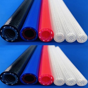Silicone braided hose from DECAI in china